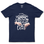 Camiseta De Algodão Masculino E Feminino Cristã Religiosa Amor De Deus