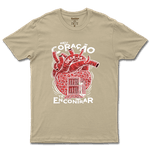 Camiseta De Algodão Masculino E Feminino Cristã Religiosa Meu Coração Quer Te Encontrar