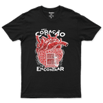 Camiseta De Algodão Masculino E Feminino Cristã Religiosa Meu Coração Quer Te Encontrar