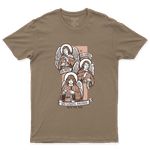 Camiseta De Algodão Masculino E Feminino Católica Arcanjos São Miguel, São Rafael e São Gabriel