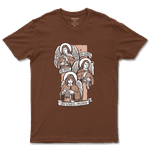 Camiseta De Algodão Masculino E Feminino Católica Arcanjos São Miguel, São Rafael e São Gabriel