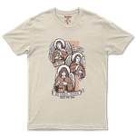 Camiseta De Algodão Masculino E Feminino Católica Arcanjos São Miguel, São Rafael e São Gabriel