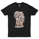 Camiseta De Algodão Masculino E Feminino Católica Arcanjos São Miguel, São Rafael e São Gabriel