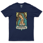 Camiseta De Algodão Masculino E Feminino Católica Nossa Senhora De Guadalupe