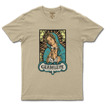 Camiseta De Algodão Masculino E Feminino Católica Nossa Senhora De Guadalupe