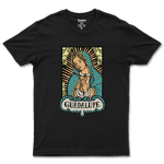 Camiseta De Algodão Masculino E Feminino Católica Nossa Senhora De Guadalupe