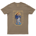 Camiseta De Algodão Masculino E Feminino Católica Mãe Imaculada