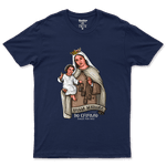 Camiseta De Algodão Masculino E Feminino Católica Nossa Senhora Do Carmo