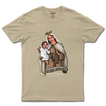 Camiseta De Algodão Masculino E Feminino Católica Nossa Senhora Do Carmo