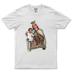 Camiseta De Algodão Masculino E Feminino Católica Nossa Senhora Do Carmo