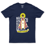 Camiseta De Algodão Masculino E Feminino Católica Nossa senhora Aparecida