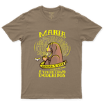 Camiseta De Algodão Masculino E Feminino Católica Maria Santa E Fiel
