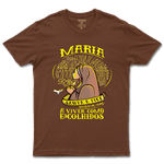 Camiseta De Algodão Masculino E Feminino Católica Maria Santa E Fiel