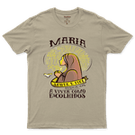 Camiseta De Algodão Masculino E Feminino Católica Maria Santa E Fiel