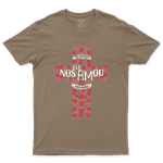 Camiseta De Algodão Masculino E Feminino Religiosa Ele Nos Amou