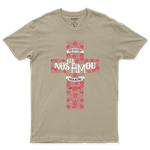 Camiseta De Algodão Masculino E Feminino Religiosa Ele Nos Amou
