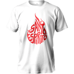 Camiseta 100% Algodão Masculino E Feminino Cristã Religiosa Santo Espirito
