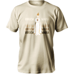 Camiseta De Algodão Masculino E Feminino Católica Virgem Maria