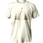 Camiseta De Algodão Masculino E Feminino Católica Virgem Maria