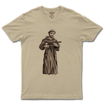 Camiseta De Algodão Masculino E Feminino Católica São Francisco De Assis