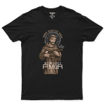 Camiseta De Algodão Masculino E Feminino Católica Frase São Francisco De Assis