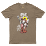 Camiseta De Algodão Masculino E Feminino Católica Arcanjo Miguel