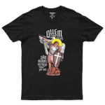 Camiseta De Algodão Masculino E Feminino Católica Arcanjo Miguel