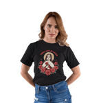 Camiseta De Algodão Feminino E Masculino Católica Santa Rita De Cássia