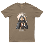 Camiseta De Algodão Masculino E Feminino Católica Santa Faustina