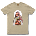 Camiseta De Algodão Masculino E Feminino Católica Santa Teresinha