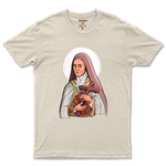 Camiseta De Algodão Masculino E Feminino Católica Santa Teresinha