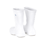 Bota Cano Longo Antiderrapante BB87 Branco Soft Works