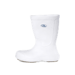 Bota Cano Longo Com Biqueira BB86 Branco Soft Works