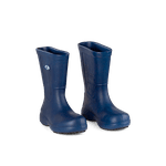 Bota Cano Longo Com Biqueira BB86 Azul Marinho Soft Works