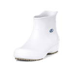 Bota Cano Curto Antiderrapante BB85 Branco Soft Works