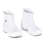 Bota Cano Curto Antiderrapante BB85 Branco Soft Works