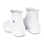 Bota Cano Curto Antiderrapante BB85 Branco Soft Works