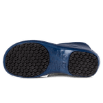 Bota Cano Curto Antiderrapante BB85 Azul Marinho Soft Works 