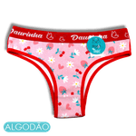 Calcinha Adulto Cós Personalizado