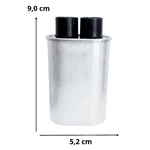 Capacitor de Alta Tensão para Microondas 90uF 2100V 2 Terminais PCI