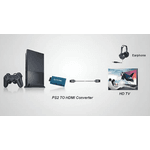 PS2 Audio Vídeo Para Cabo HDMI Conversor 