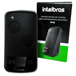 Controle Remoto Automatizador 2 Botões Intelbras EP 02 Preto