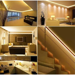 Fita de Led Branco Quente 3000k 5m 120 leds - MOD. 3528 S/Fonte