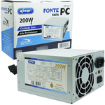 Fonte ATX Knup 200W KP-517