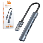 HUB USB Tipo-C 4 Portas 3.0 - KD-3801 KAIDI