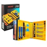 Jogo Chaves Preciso 38 Peças Estojo Emborrachado Yaxun Yx6028b 