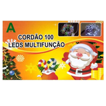 Pisca-Pisca 100 leds multifunção 9M 110V (Branco Frio)