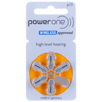 Pilha Auditiva 1.4v Powerone mod. n.13