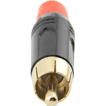 PLUG RCA MACHO BLACK SERIES PROFISSIONAL EM METAL MXT