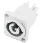 Speakon Powercon Linha Cinza Fêmea 3 Vias (Power Out)